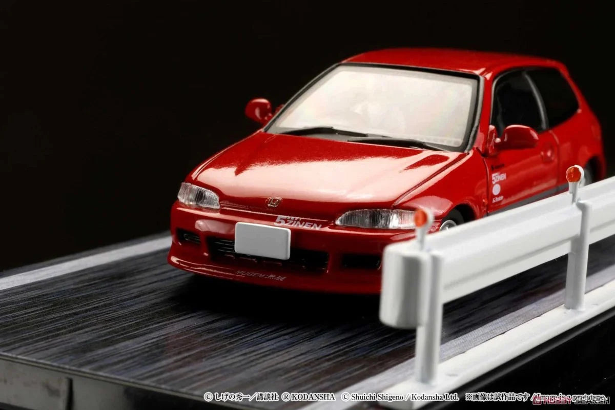 Honda Civic (EG6) / INITIAL D Myogi Night Kids with Shingo Syouji Figure - Hobby Japan