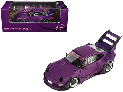 RWB 993 (PORSCHE 911) "ROTANA" (PURPLE / BLACK) MM 1:64