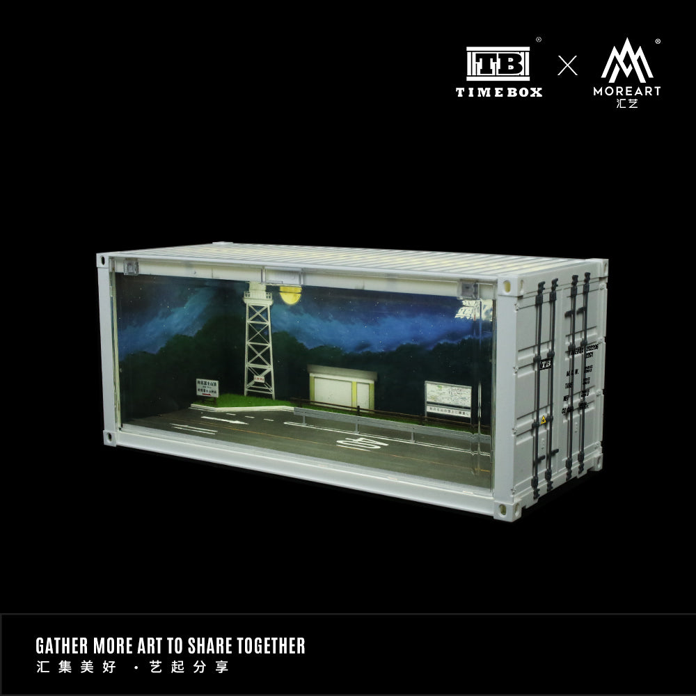 Initial D Container Scene Version B - w/ LED Lights [Timebox X Morearts]