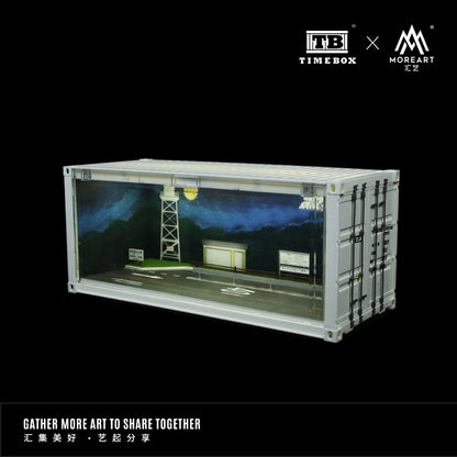 Initial D Container Scene Version B - w/ LED Lights [Timebox X Morearts]
