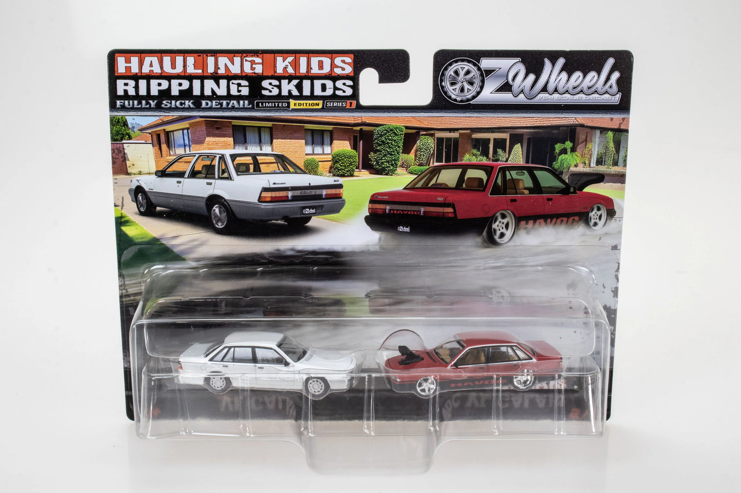 OZWHEELS FSD TWIN ASST - HAULING KIDS RIPPING SKIDS & RACING LEGENDS 1:64