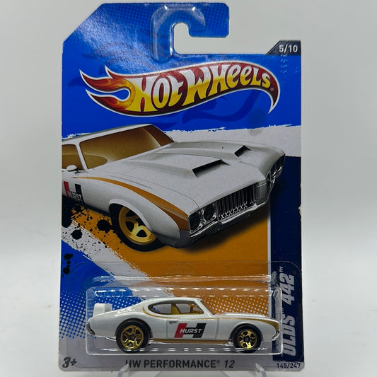 OLDs 442 Hurst - HW Performance 12 5/10 Hotwheels Mainline 145/247