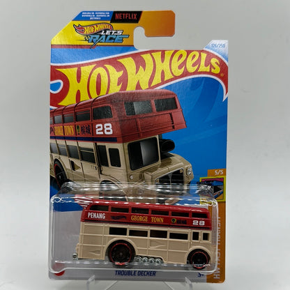 Trouble Decker HW Fast Transit 5/5 Hotwheels 126/250 Mainline 1:64