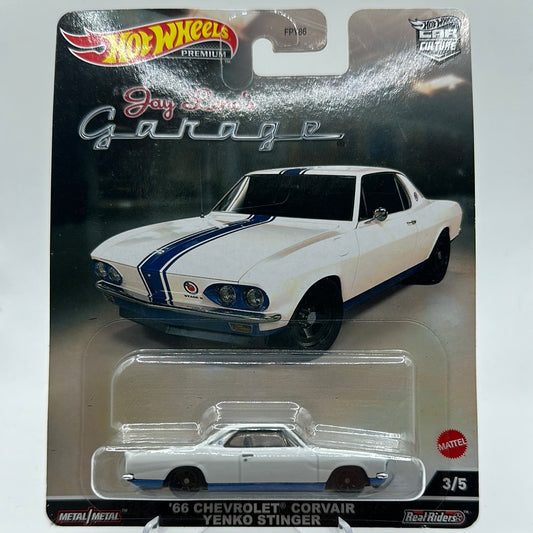 ‘66 Chevrolet Corvair Yenko Stinger (Jay Leno’s Garage) 3/5 Hotwheels Premium 1:64