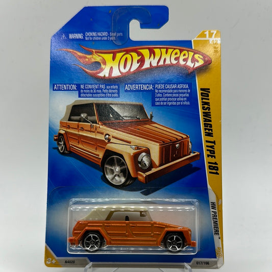 Volkswagen Type 181 HW Premiere ‘09 Hotwheels Mainline 017/166