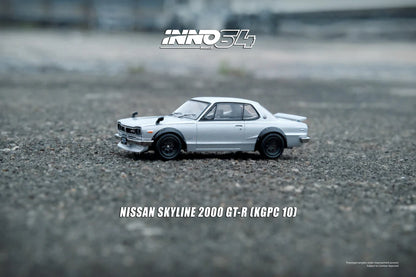 NISSAN SKYLINE 2000 GT-R (KPGC10) SILVER INNO64