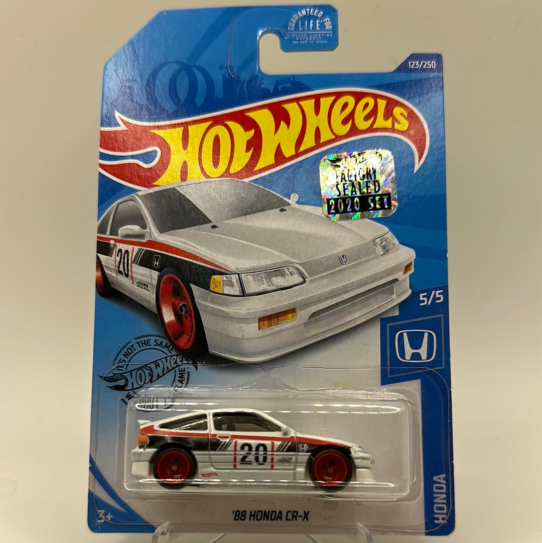 ‘88 Honda CR-X *STH* Super Treasure Hunt (Honda) 5/5 Hotwheels 123/250 Mainline 1:64