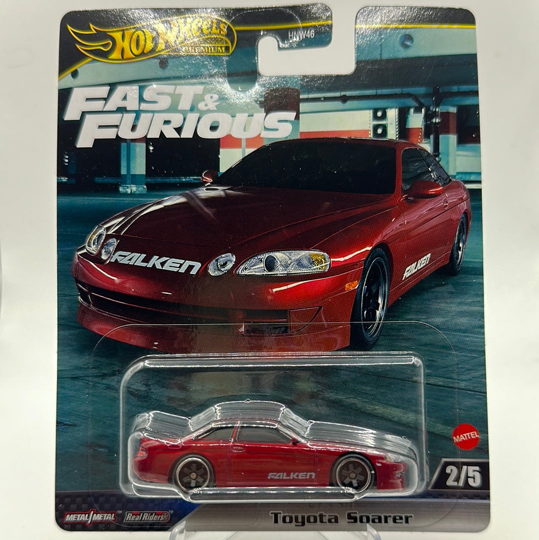 Toyota Soarer - FAST & FURIOUS 2/5 Hotwheels Premium FALKEN