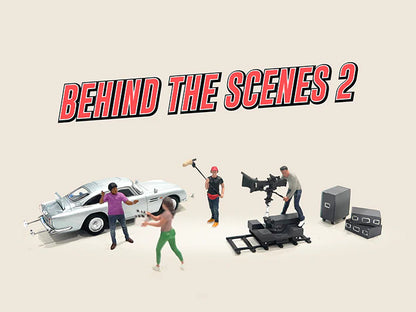 Behind the Scenes 2 - Figure Set American Diorama 1:64