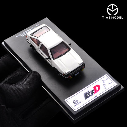 Toyota AE86 INITIAL D (White Top) - Time Model 1:64