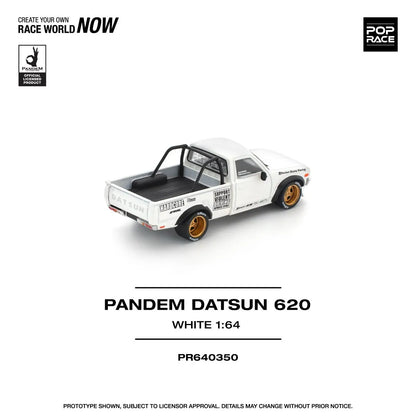 Pandem Datsun 620 White – Pop Race 1:64 PR64-0350