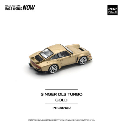 SINGER DLS TURBO (ROAD) "PORSCHE 934" (GOLD) POP RACE 1:64