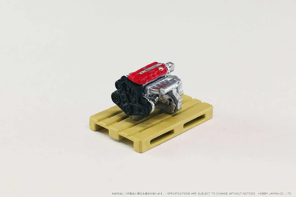 HONDA CIVIC TYPE R (EK9) W/ENGINE DISPLAY (SUNLIGHT YELLOW) HOBBY JAPAN 1:64