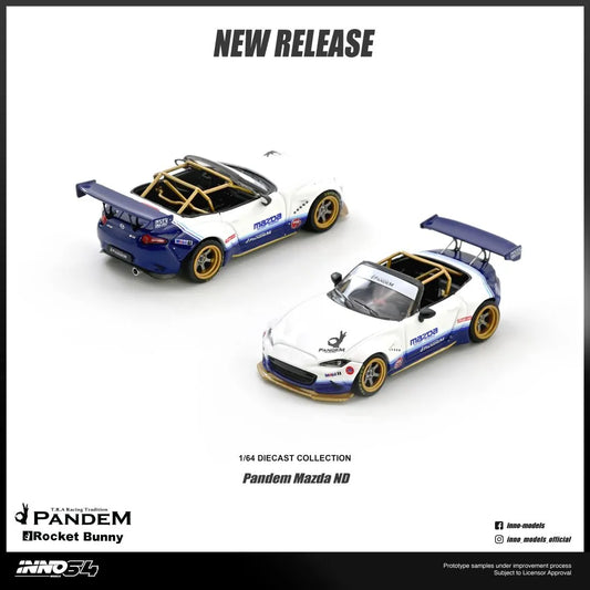 Mazda MX-5 (ND) Miata “Pandem Rocket Bunny” V1.0 – IN64-MX5P-ND-01