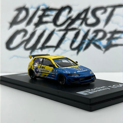 HONDA EG6 ROCKET BUNNY PANDEM SPOON SPORTS 1:64 Scale