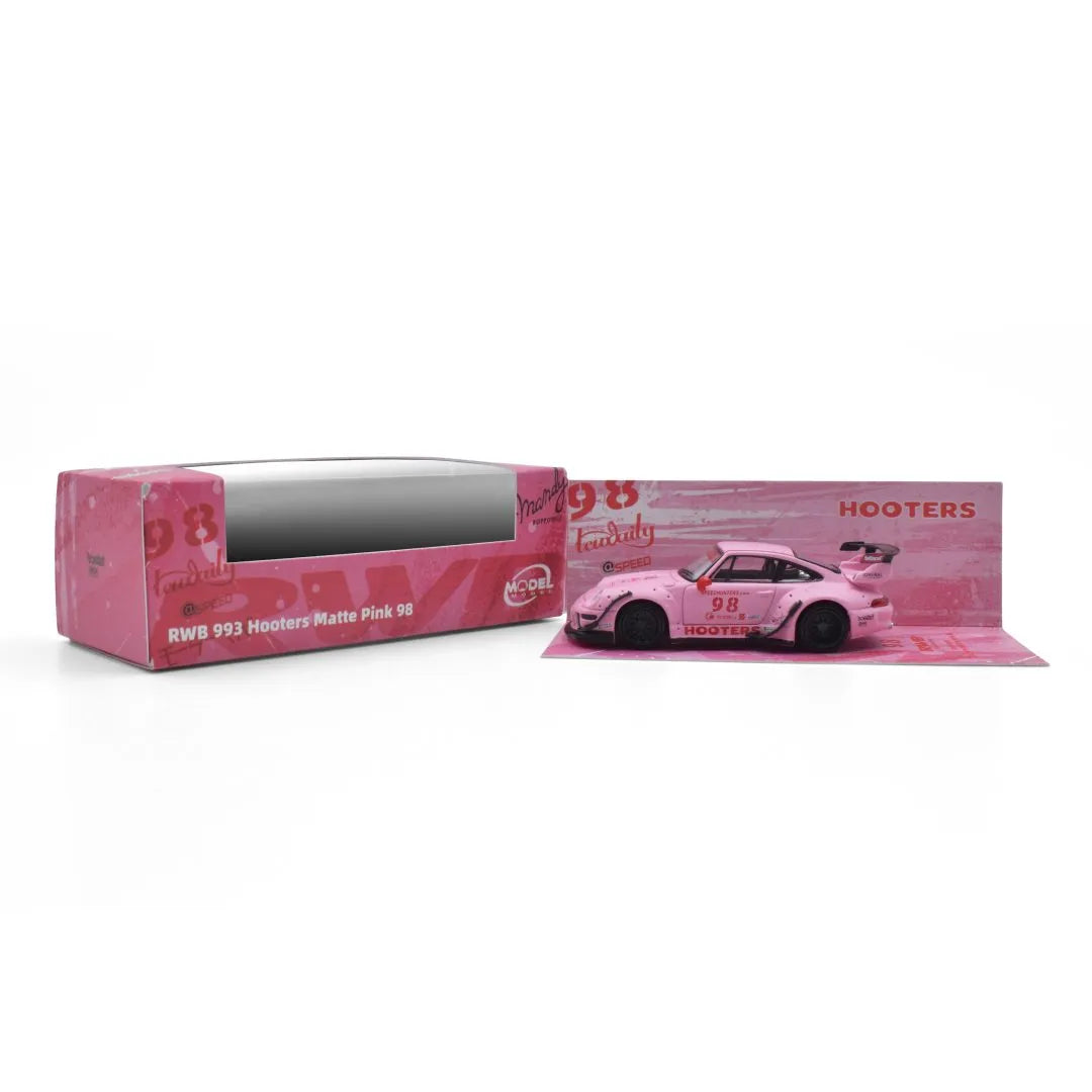 RWB Porsche 993 Hooters Matte Pink 98 – MM64