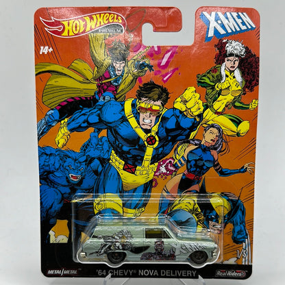 ‘64 Chevy Nova Delivery X-MEN 1/5 Hotwheels Premium 1:64