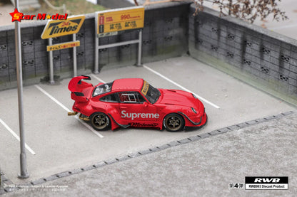 PORSCHE RWB 993 GT SUPREME - STAR MODEL 1:64