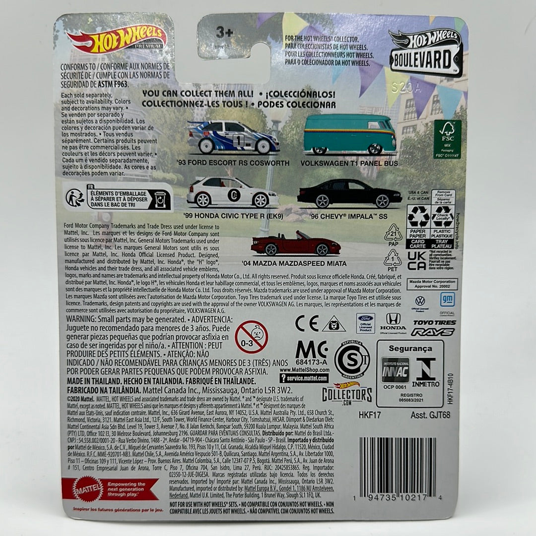 ‘93 Ford Escort RS Cosworth Boulevard #71 Hotwheels Premium 1:64