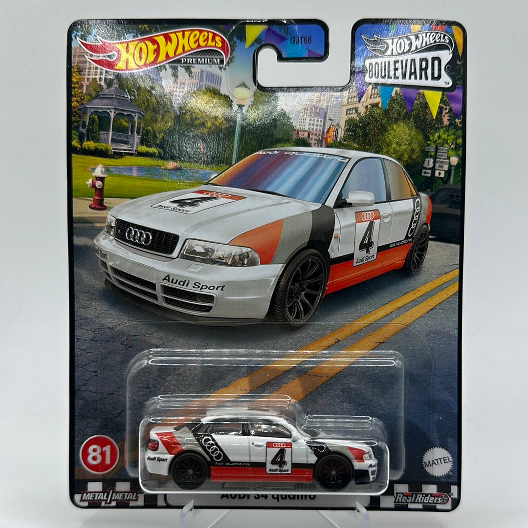 Audi S4 Quattro Hotwheels Boulevard 81 Premium 1:64