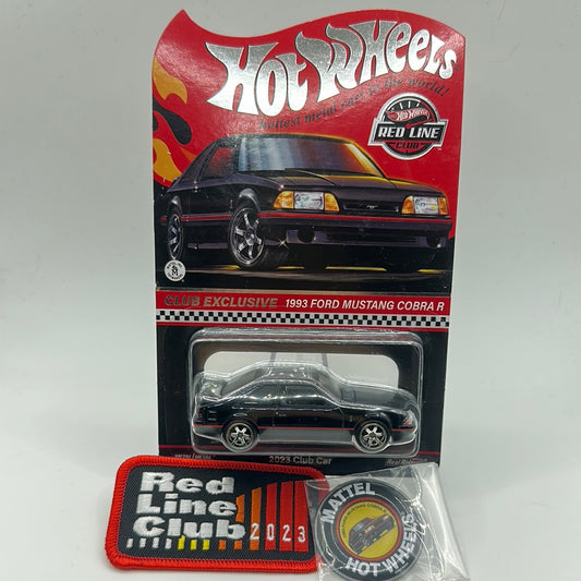 1993 Ford Mustang Cobra R Club Exclusive 2023 Club Car RLC Red Line Club Hotwheels 1:64