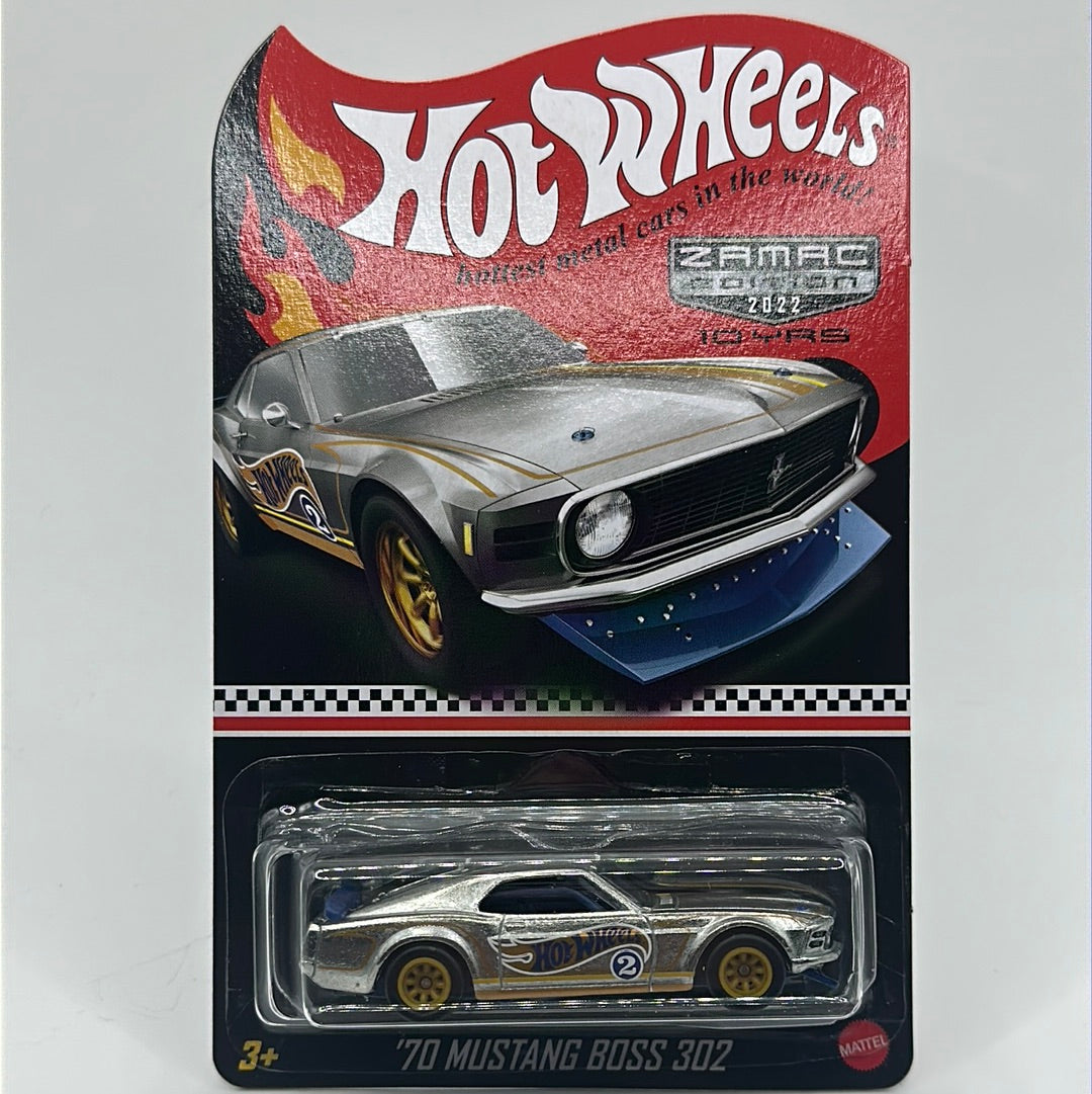 ‘70 Mustang Boss 302 - ZAMAC EDITION 2022 Hotwheels Collectors Edition