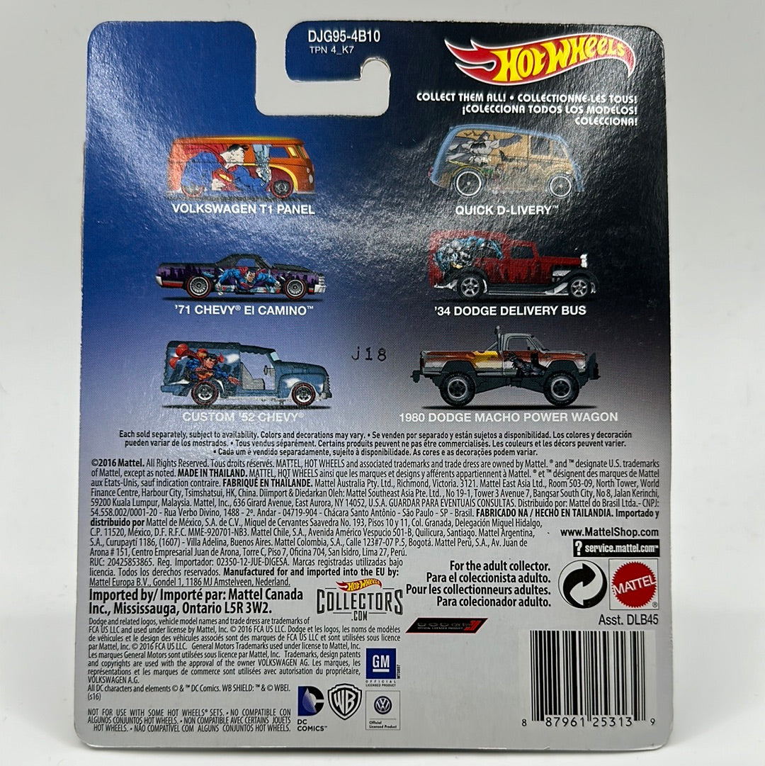 Quick D-Livery Batman DC Comics Hotwheels Premium 1:64