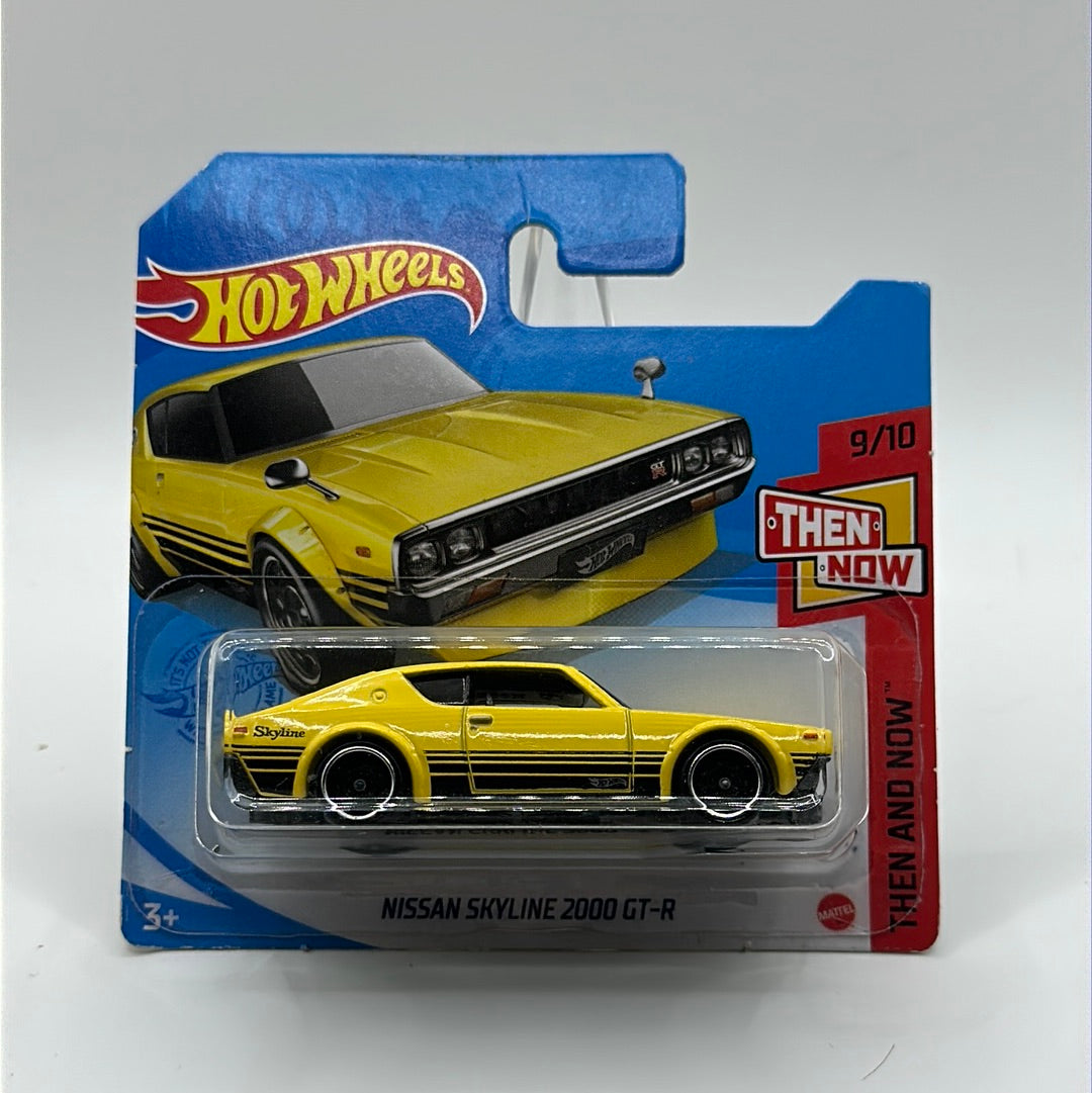 Nissan Skyline 2000 GT-R Then and Now 9/10 Hotwheels Mainline  *Short Card