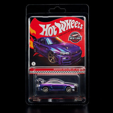 RLC Exclusive Nissan Skyline GT-R BNR34 - Hot Wheels Collectors