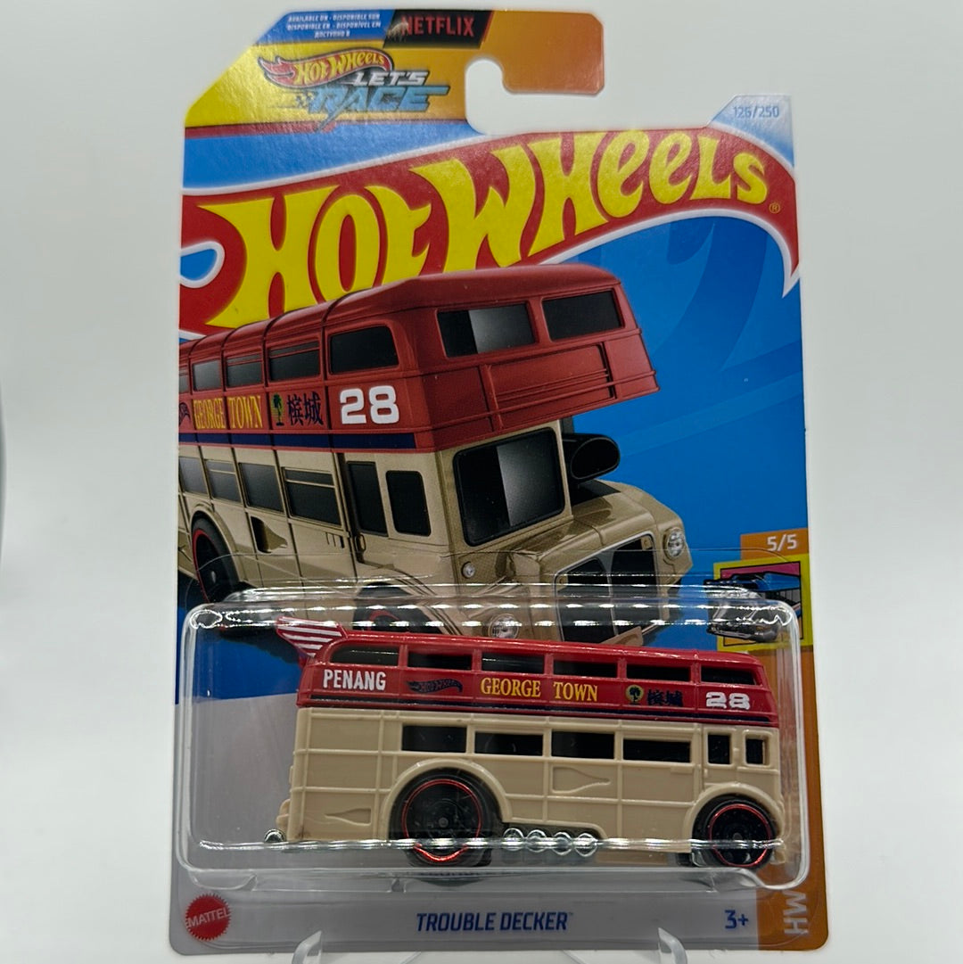 Trouble Decker - Hw Fast Transit 5/5 Hotwheels Mainline 126/250