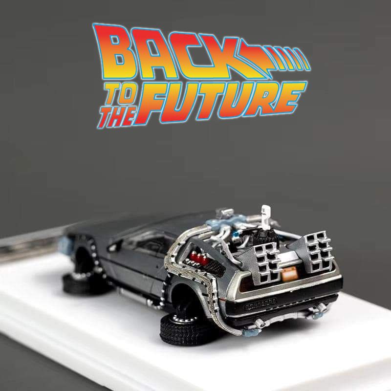 Delorean DMC-12 II Back to The Future *Limited to 999pcs* MJ Model 1:64