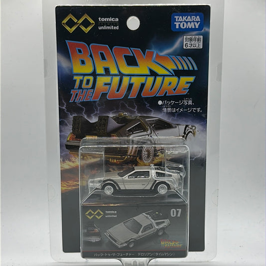 Back to the Future - Delorean DMC Movie TAKARA TOMY - TOMICA Unlimited