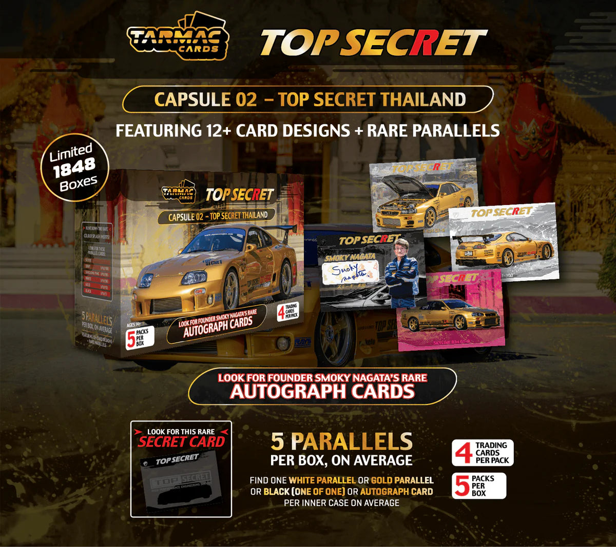 Top Secret Capsule Thailand Special Edition Capsule 02 – Limited Edition Tarmac Works