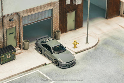VERTEX Silvia (S 14) Grey - Tarmac Works GLOBAL64 1/64