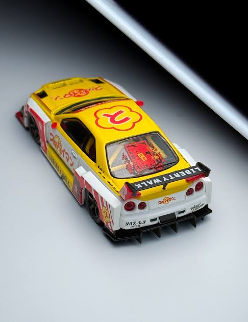Nissan LB-ER34 Super Silhouette Skyline Suppaiman Okinawa - Mini GT MGT01204-R