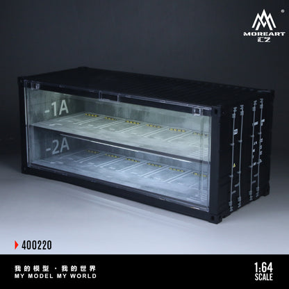 Underground Parking Garage Shipping Container - MoreArts 1:64
