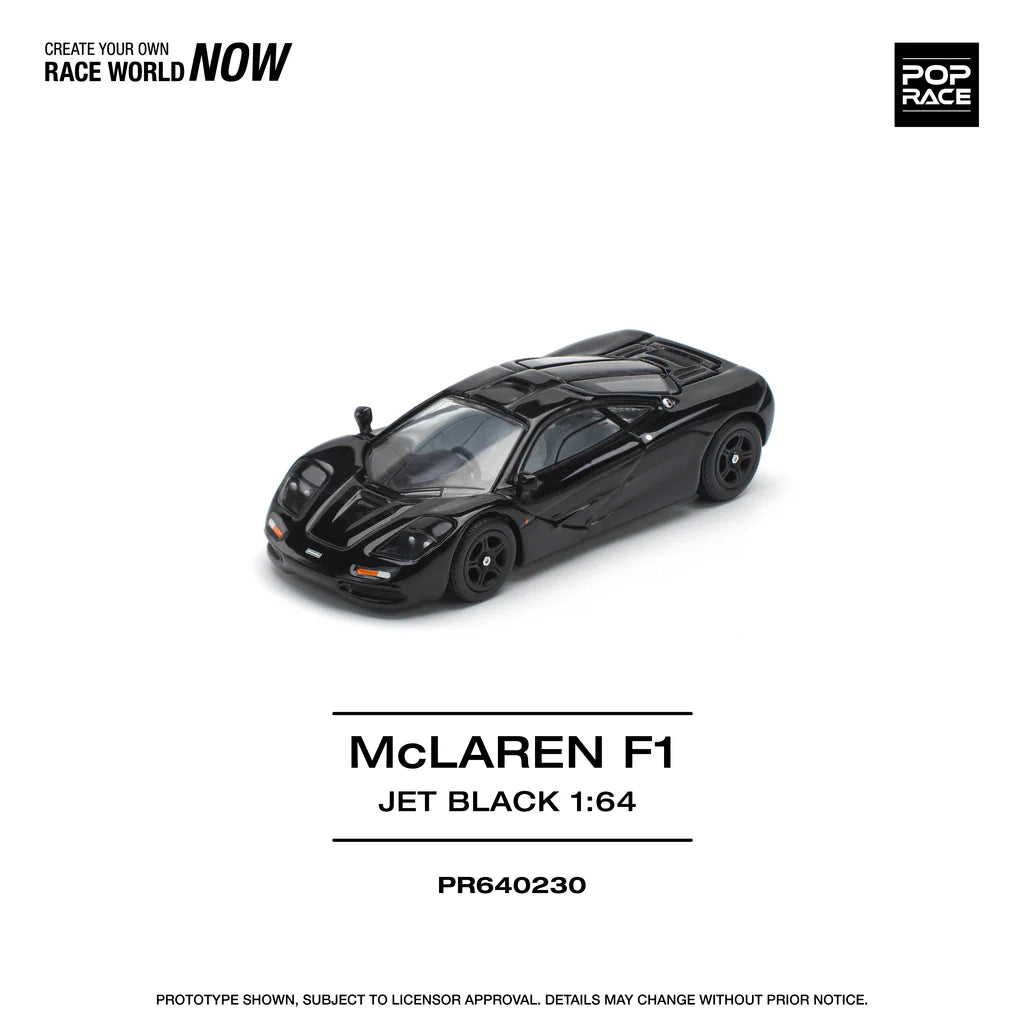 MCLAREN F1 JET BLACK POP RACE