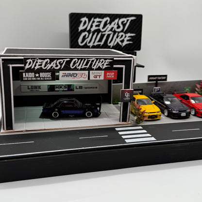 Diecast Culture Diorama - Custom Hand Made Limited to 20pcs *Battery Powered*