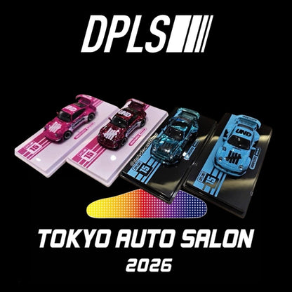 Porsche RWB 993 & Porsche RWB 964 Blue & Pink Set of 2 | Chance of Chase | 2026 Tokyo Autosalon Japan - INNO64 x DPLS x UNDEFEATED