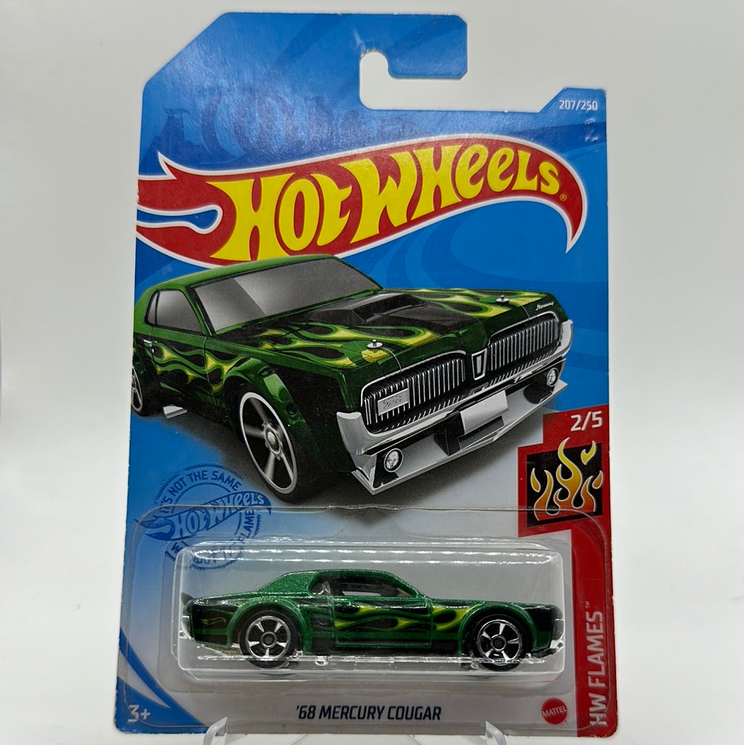 ‘68 Mercury Cougar - HW Flames 2/5 Hotwheels Mainline 207/250