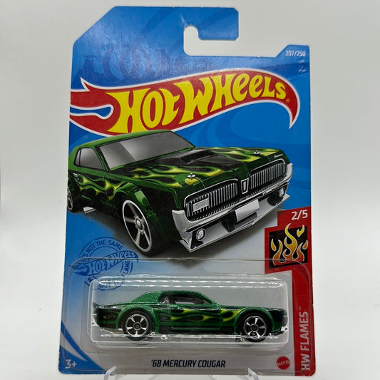 ‘68 Mercury Cougar - HW Flames 2/5 Hotwheels Mainline 207/250