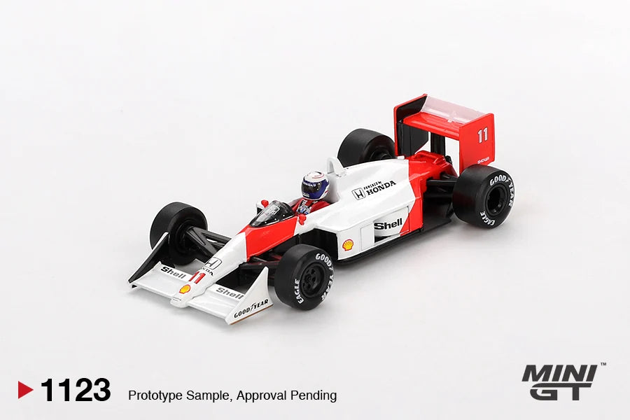 1988 ALAIN PROST - JAPAN GP (#11 MCLAREN MP4/4) MINI GT MGT01123