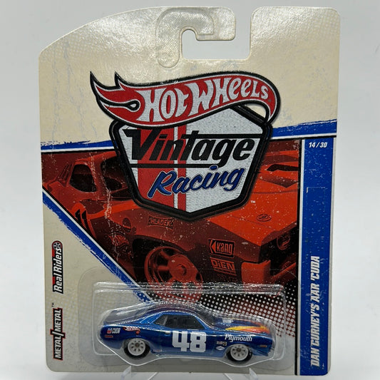 Dan Gurney’s AAR ‘CUDA Hotwheels Vintage Racing Real Riders 14/30