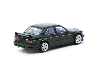 MERCEDES-BENZ 190 E 2.5-16 EVO 1 TOYO TIRES DARK GREEN TARMAC WORKS 1:64