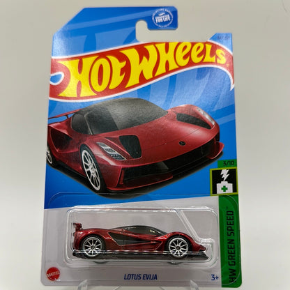 Lotus Evija *STH* Super Treasure Hunt (HW Green Speed) 3/10 Hotwheels 84/250 Mainline 1:64