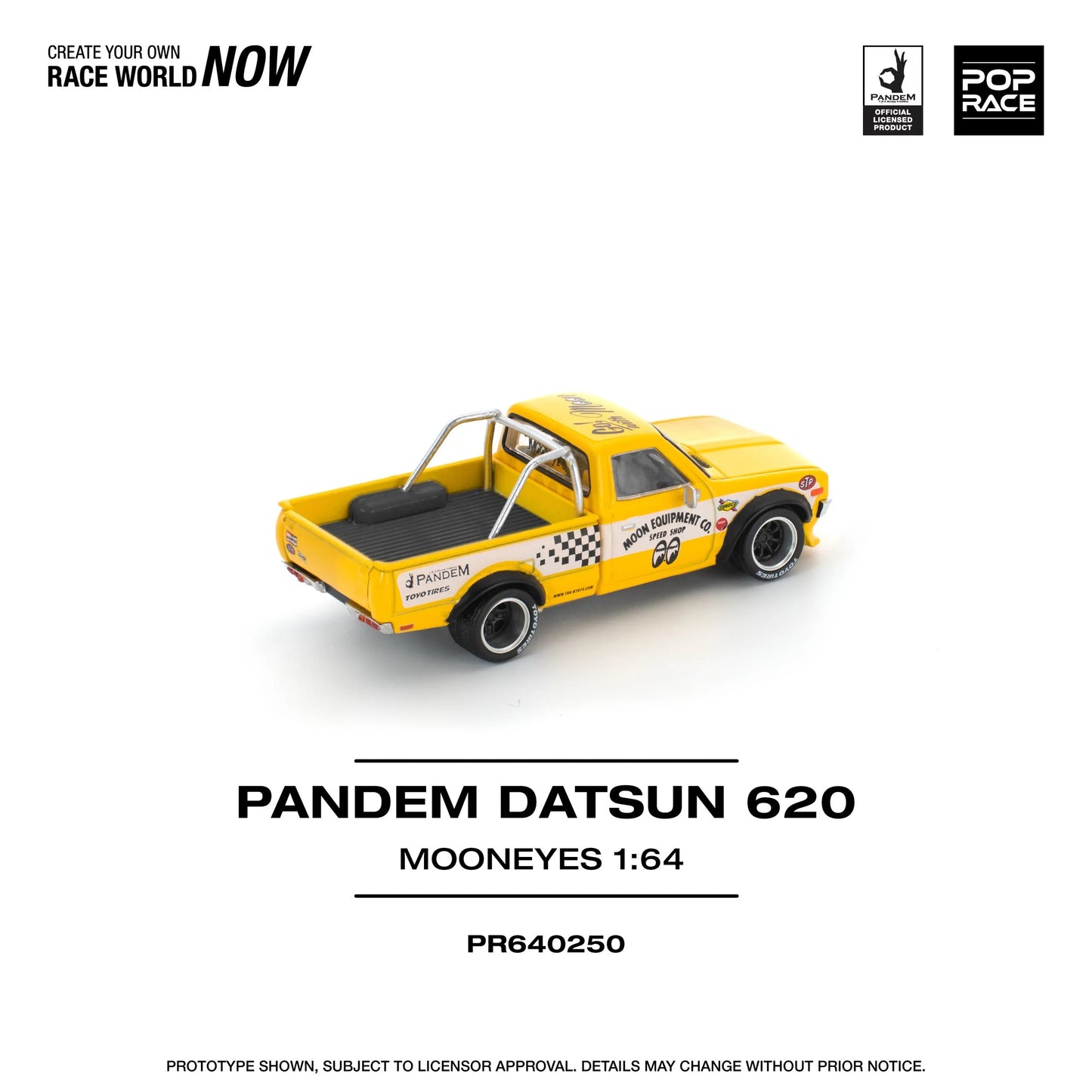 Pandem Datsun 620 Mooneyes – POP RACE 1:64