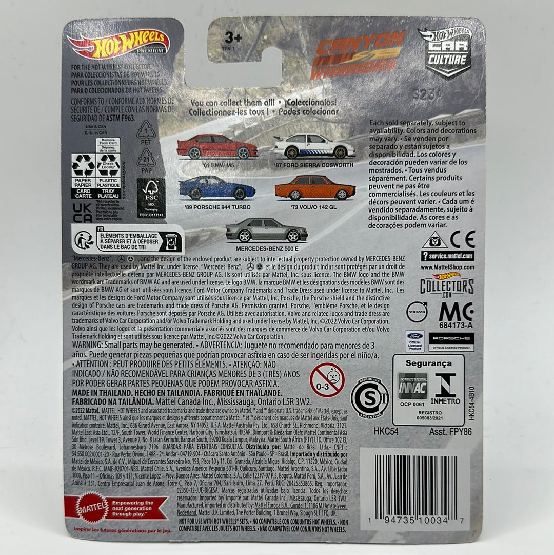 ‘87 Ford Sierra Cosworth Canyon Warriors 2/5 Hotwheels Premium 1:64