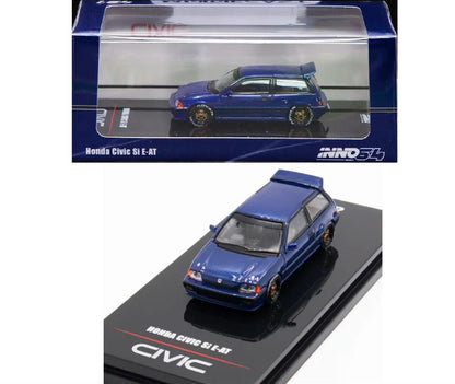 HONDA CIVIC Si E-AT Dark Blue INNO 1/64