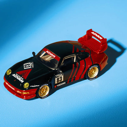 ADVAN Porsche 911 GT2 EVO 993 - Hot Wheels Elite 64