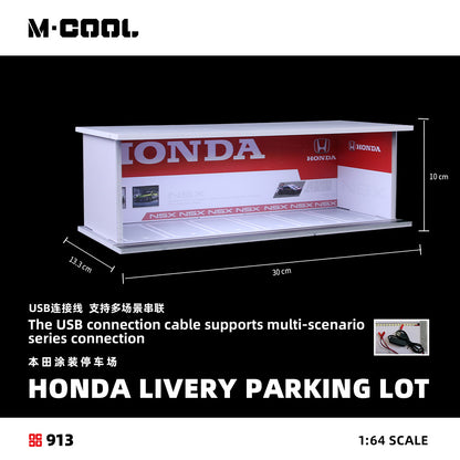 Honda Parking Stackable Diorama w/ LED Lights 1:64 Scale